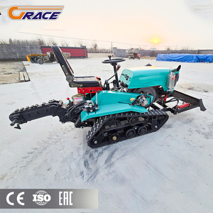 5 En 1 Maquinaria agrícola ampliamente utilizada 35hp Pequeño equipo <span class=keywords><strong>de</strong></span> cultivo <span class=keywords><strong>de</strong></span> arroz <span class=keywords><strong>Mini</strong></span> tractor sobre orugas - Product Image 4
