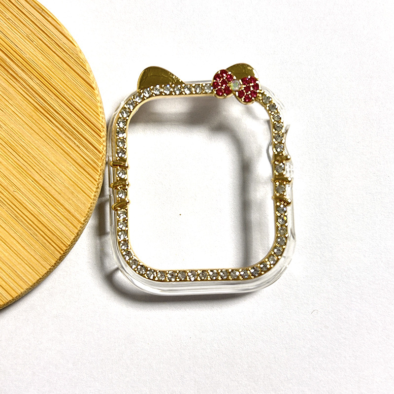 เคสป้องกันลายเพชรสีทอง