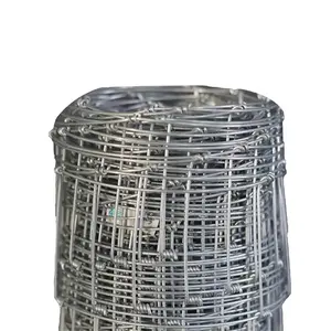 2023 High Quality Custom Farm Field Galvanized Plastic PVC Coated Fence Wire Mesh Animal Fencing Fence Roll For Kenya