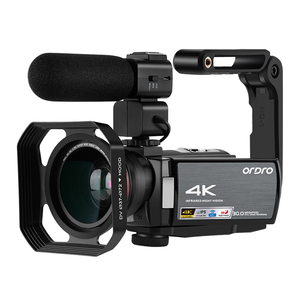 Ordro Ae8 IR Tầm Nhìn Ban Đêm Vloging Máy Ảnh 4K Máy Quay Phim Chuyên Nghiệp Kỹ Thuật Số Video Máy Ảnh - Product Image 2
