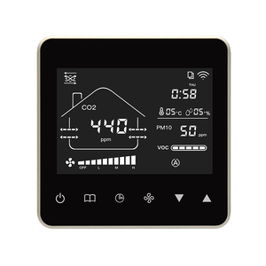 Không khí trong lành Hệ thống thông gió nhiệt hệ thống phục hồi modbus Wifi tuya từ xa thông minh điều khiển với CO2 PM2.5 cảm biến - Product Image 3