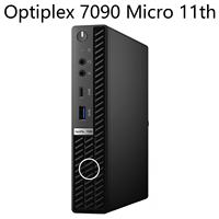 Mini-ordinateur de bureau Barebone Tiny Optiplex 7090 11e génération, propre, sans rayures, grade A, testé et fonctionnel