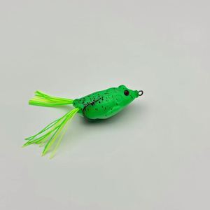 Leurres de pêche grenouille de surface de haute qualité, directement d'usine, 8g 11g, appâts souples artificiels avec jupes imprimées, vente directe en gros - Product Image 3
