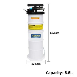 Extracteur d'huile manuel <span class=keywords><strong>2</strong></span>-en-1, aspire l'eau, 6,5 l, pour automobile, système de purge, pour liquide pneumatique - Product Image 4
