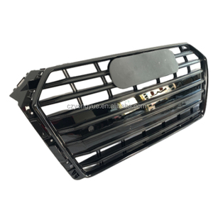 Griglia anteriore S4 griglia auto di ricambio Gloss nero cromato <span class=keywords><strong>A4</strong></span> griglia anteriore per <span class=keywords><strong>Audi</strong></span> <span class=keywords><strong>A4</strong></span> B9 2016 2017 <span class=keywords><strong>2018</strong></span> - Product Image 5