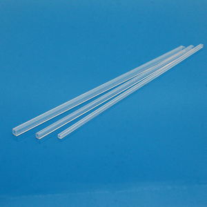Tube carré creux en acrylique et verre ultra-fin transparent, découpe et estampage sur mesure, usage industriel - Product Image 3