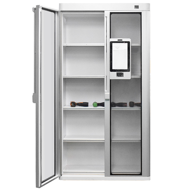 RFID Reader Electronic Lock Cabinet Hidden Tools Smart Vending Storage Shopping Mall Industrial Bullet Locker Cold Rolled Steel