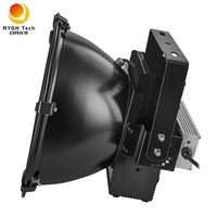 Luz de inundación LED de 150W-500W con distancia de proyección lejana, lámpara de grúa torre para construcción de ingeniería, luz de búsqueda nominal IP65