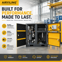 Compresseur d'air à vis VSD 15 kW 20 CV à entraînement direct haute efficacité, système de machinerie industrielle