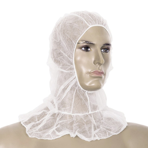 Cagoule jetable Oem Capuchon chirurgical Cagoules non tissées Masque facial CE Blanc Soins personnels <span class=keywords><strong>Matériaux</strong></span> <span class=keywords><strong>médicaux</strong></span> et accessoires Cape - Product Image 1