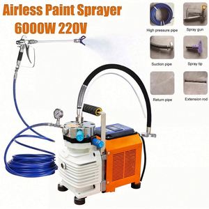 3300W Electric Automatic Pressure Feed Airless Paint Sprayer New Style Wall Paint Machine Industrial Use 220V Pump Sand Blasting - Product Image 4