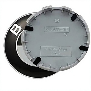 Upauto pour enjoliveurs de roue 50th 56mm 68mm, cache-moyeux décoratifs finition ABS électroplaqué LGG-OO1, enjoliveurs de jante avec logo - Product Image 3