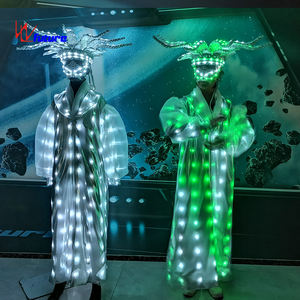 <span class=keywords><strong>Disfraz</strong></span> <span class=keywords><strong>de</strong></span> Bruja con Bola <span class=keywords><strong>de</strong></span> Cristal para Niñas, LED Luminoso, Poliéster, 1 Pieza, Negro, Ropa <span class=keywords><strong>de</strong></span> Bruja para Fiestas, TV, Películas, Hadas - Product Image 4