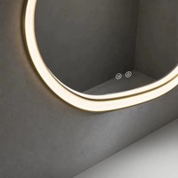 Espejo de Vanidad con Iluminación LED, Antivaho, Táctil, de Pared, con Clasificación IP65 y 3 Años de Garantía, para Apartamentos, Hoteles y Baños