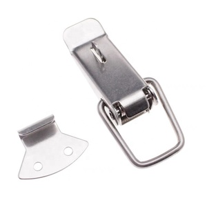 Khóa chốt tủ sắt giá rẻ J002, khóa chốt hộp dụng cụ, khóa kéo, khóa bạc mạ niken, dùng cho túi, thùng carton - Product Image 4