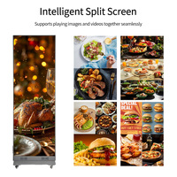 Layar LED P2 P2.5 P3 Indoor Outdoor 1080P Harga Terjangkau, Kecerahan Tinggi, Layar Poster LED Pintar untuk Pusat Perbelanjaan