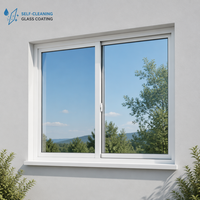 Fenêtres panoramiques en aluminium certifiées CE, résistantes aux chocs, double vitrage, fenêtres coulissantes pour cuisine, résidentiel