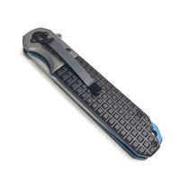Couteau de chasse pliant EDC en acier 3Cr13 de qualité industrielle, avec motif 3D amovible (Aigle, Sanglier, Ours), pour petites commandes en gros