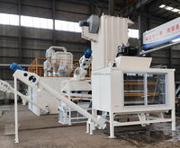 Mesin Daur Ulang Panel Surya Pemisah Rangka Aluminium Peralatan Penyaring Logam