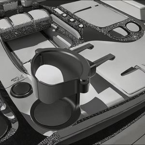 Soporte Ajustable de Plástico para Bebidas, Expansor para Rejillas de Ventilación de Coche, Accesorios para Tazas con Cuchilla Horizontal - Product Image 3