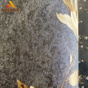 Trang Trí Nội Thất Phòng Khách Trở Lại Thanh Lịch Dán Tường Hiện Đại 3D Damask Hình Nền Nền Lụa - Product Image 4