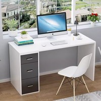 Bureau simple et moderne pour étudiants, bureau d'écriture simple pour usage domestique, bureau de chambre, bureau d'ordinateur, bureau d'étude