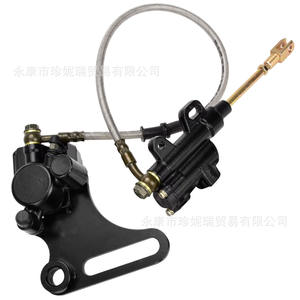 Ensemble d'étrier de frein à disque hydraulique Anmet pour moto tout-terrain 50-150cc, pièce de réparation en alliage d'aluminium à piston unique - Product Image 3