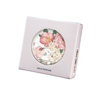 Baume de poche portable non collant, parfums pour femmes, parfums longue durée, senteur florale naturelle