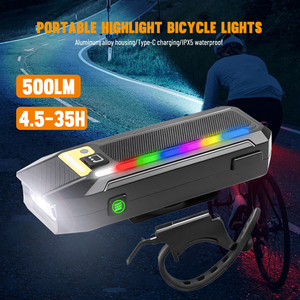 Asafee <span class=keywords><strong>Q07</strong></span> 150-300LM Lampe LED portable, étanche, légère, rechargeable, pour vélo, sports de plein air, randonnée, mini-cyclisme - Product Image 2