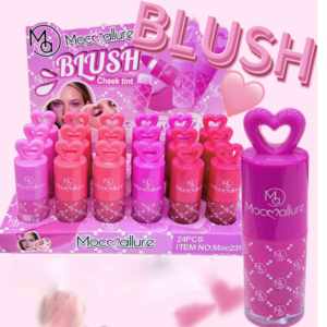 Maquillage multicolore de haute qualité <span class=keywords><strong>Blush</strong></span> rose légèrement éméché Texture douce Joue brillante <span class=keywords><strong>Blush</strong></span> <span class=keywords><strong>liquide</strong></span> brillant - Product Image 2