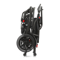 Fauteuil roulant électrique pliable léger de 18,6 kg, entièrement en fibre de carbone, portable, tout-terrain, pour adultes