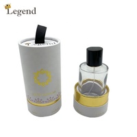 Tube en papier cadeau 2026 pour huiles essentielles 30ml 50ml 100ml, emballage de flacon de parfum, boîtes cylindriques de luxe vides, boîte de parfum personnalisée avec logo