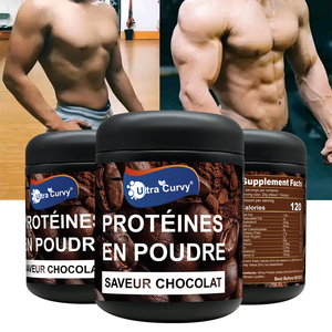 Polvo de proteína de suero con sabor a chocolate Premium OEM/ODM para soporte muscular 400g - Product Image 2