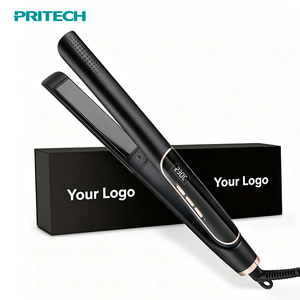 Fast Heating Professional Ceramic Ionic Dual Voltage <strong>Straightener</strong> <strong>Hair</strong> <strong>Straightener</strong> Flat Iron and Curler 2in1 <strong>for</strong> All <strong>Hair</strong> Types - Product Image 1