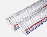 Tuyaux d'eau flexibles en PVC durables pour l'irrigation agricole avec protection anti-corrosion et conformité aux normes internationales
