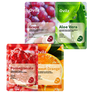 แผ่นมาส์กหน้าว่านหางจระเข้เกาหลี บำรุงผิวกระจ่างใส ชุ่มชื้น สำหรับทุกสภาพผิว รับผลิตแบบ OEM/ODM - Product Image 1