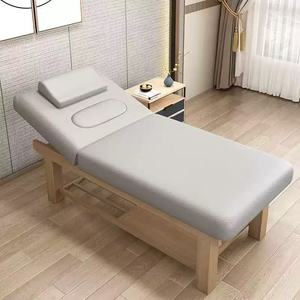 <span class=keywords><strong>Table</strong></span> <span class=keywords><strong>de</strong></span> Beauté <span class=keywords><strong>de</strong></span> <span class=keywords><strong>Massage</strong></span> <span class=keywords><strong>en</strong></span> <span class=keywords><strong>Bois</strong></span> <span class=keywords><strong>Massif</strong></span> Multifonctionnelle pour Salon, Physiothérapie, Moxibustion, Tuina, Cils et Tatouage, Avec Trou Facial - Product Image 2