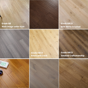 European Oak Indoor <strong>Hardwood</strong> <strong>Flooring</strong> Smooth Matte Real Wood More Styles Living Room White Oak <strong>Flooring</strong> - Product Image 5