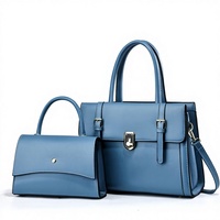 Ensemble de 2 sacs vintage pour femme : porte-documents de bureau grande capacité, sac fourre-tout professionnel élégant, sac à main pour trajets quotidiens, sac bandoulière rétro