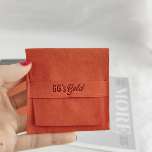 Bolsa de Joyería de Microfibra Número 1 en Calificaciones, Bolsa de Embalaje de Joyería de Terciopelo Personalizada con Logotipo - Product Image 6