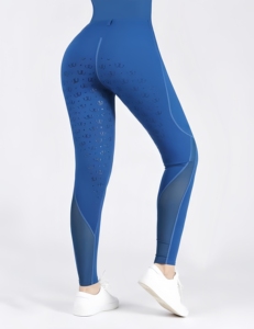 Pantaloni da Equitazione in Silicone a Vita Alta, Skinny Fit con Chiusura a Bottoni per <span class=keywords><strong>Cavallo</strong></span> - Product Image 2