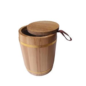Barils <span class=keywords><strong>en</strong></span> <span class=keywords><strong>bois</strong></span> <span class=keywords><strong>en</strong></span> forme de <span class=keywords><strong>tonneau</strong></span>, boîte de rangement, produits d'emballage, baril, mini baril <span class=keywords><strong>en</strong></span> <span class=keywords><strong>bois</strong></span> avec couvercle pour café <span class=keywords><strong>en</strong></span> grains, thé, sucre - Product Image 1