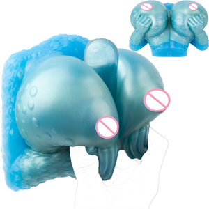 ジーバ ドロップシッピング シリコン製男性用オナホール リアルな質感のセックスドール 男性用マスターベーションカップ ポケットプッシー 大人のおもちゃ - Product Image 6