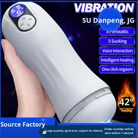 TT FOREST TPE-Material Elektrischer Heiz-Masturbationsbecher mit kraftvoller Saugvibration, LED-Anzeige und Vagina-Simulation vom Hersteller