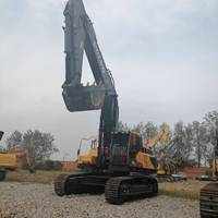 Excavatrice d'occasion Volvo EC480, moteur d'origine, système hydraulique puissant, faible consommation de carburant, excavatrice d'occasion à vendre