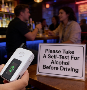 AECTEC K1 Mini con Diseño de Llavero |   Fácil de Transportar |   Resultados Instantáneos |   Alcoholímetro Portátil Esencial para la Seguridad Vial en Exteriores - Product Image 3