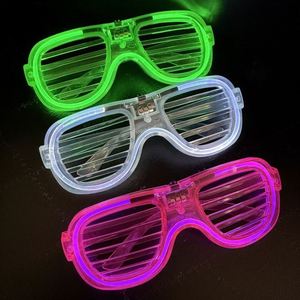 Bright LED Light up Flashing Sunglasses Glow Rave Party Shades Festival Nightclub Concert Costume Accessory for Holiday Gifts - Product Image 5