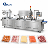 Machine d'emballage sous vide par thermoformage entièrement automatique pour saucisses grillées, steaks, filets de poulet, saumon