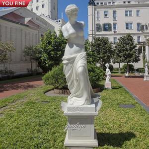 Statue de Vénus en marbre décorative de taille réelle de style <span class=keywords><strong>grec</strong></span> - Product Image 1