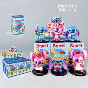 Figura Coleccionable <span class=keywords><strong>de</strong></span> <span class=keywords><strong>Stitch</strong></span> en Caja Sorpresa, Juguete <span class=keywords><strong>de</strong></span> Personaje <span class=keywords><strong>de</strong></span> Dibujos Animados para Decoración <span class=keywords><strong>de</strong></span> Escritorio y Hogar, Regalo - Product Image 5